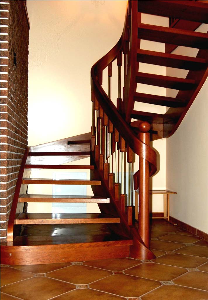 schody gięte drewniane wersja 8